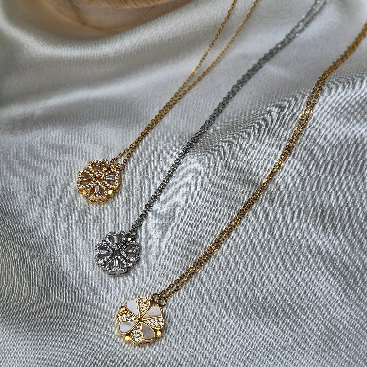 Lucky in Love Clover Necklace