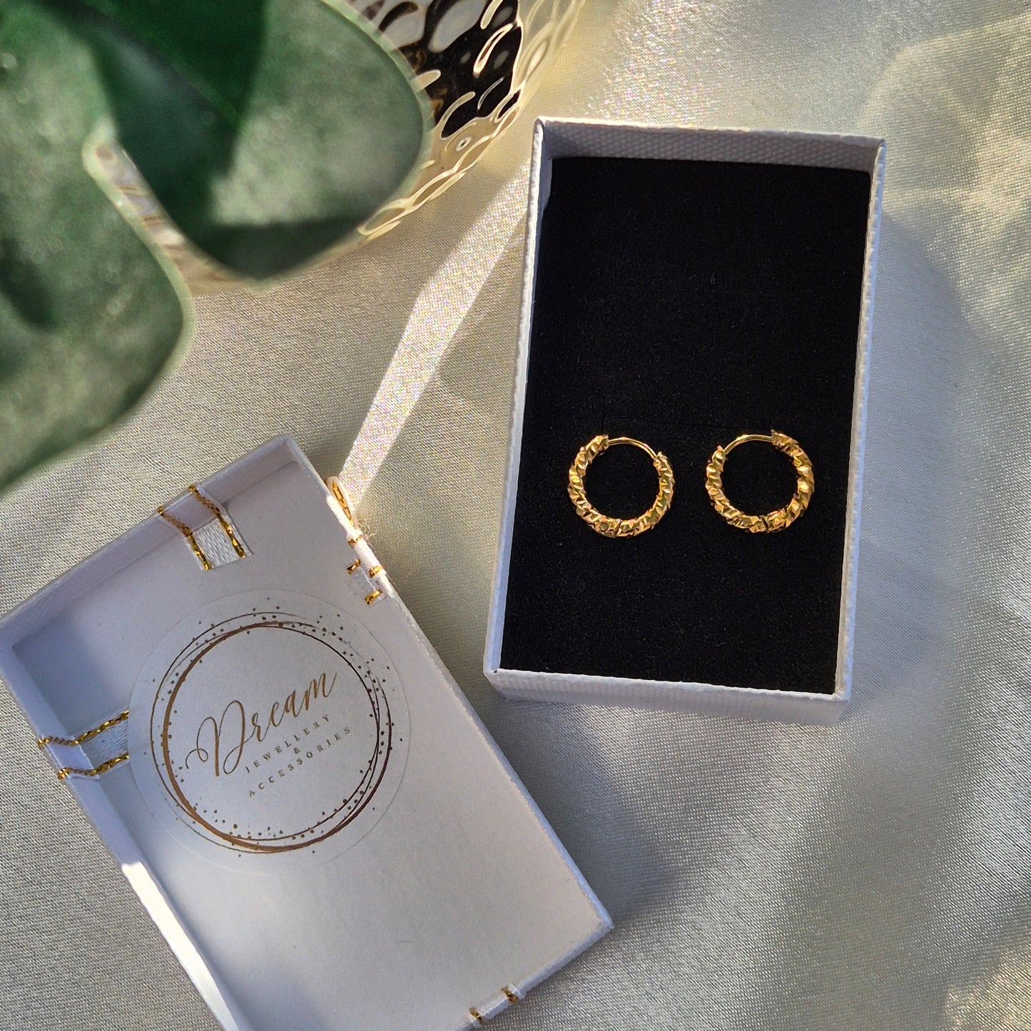 Selena Mini Hoop Earrings ~ Gold